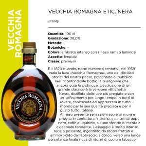 VECCHIA ROMAGNA E.NERA 38% x Lt.1 [MONTENEGRO110]