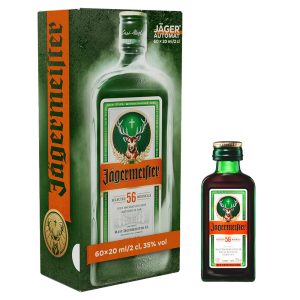 JAGERMEISTER MIGNON 35? Cl.2 x 60 Pz. [MONTENEGRO121]