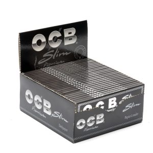 OCB PREMIUM SLIM NERA CARTINA x 50 Pz.(COMPRESA ACCISA €5,76) [OCB100]