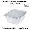 CONTENITORE+ COPERCHIO POLIPROP.TRASP. ML830 x 50 Pz. COD.OK830 [ONDIPACK105]