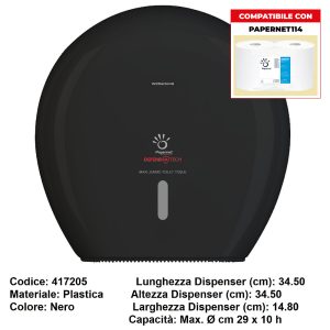 DISPLAY MAXIJUMBO BLACK x 1 Pz. ART.417205 [PAPERNET610]