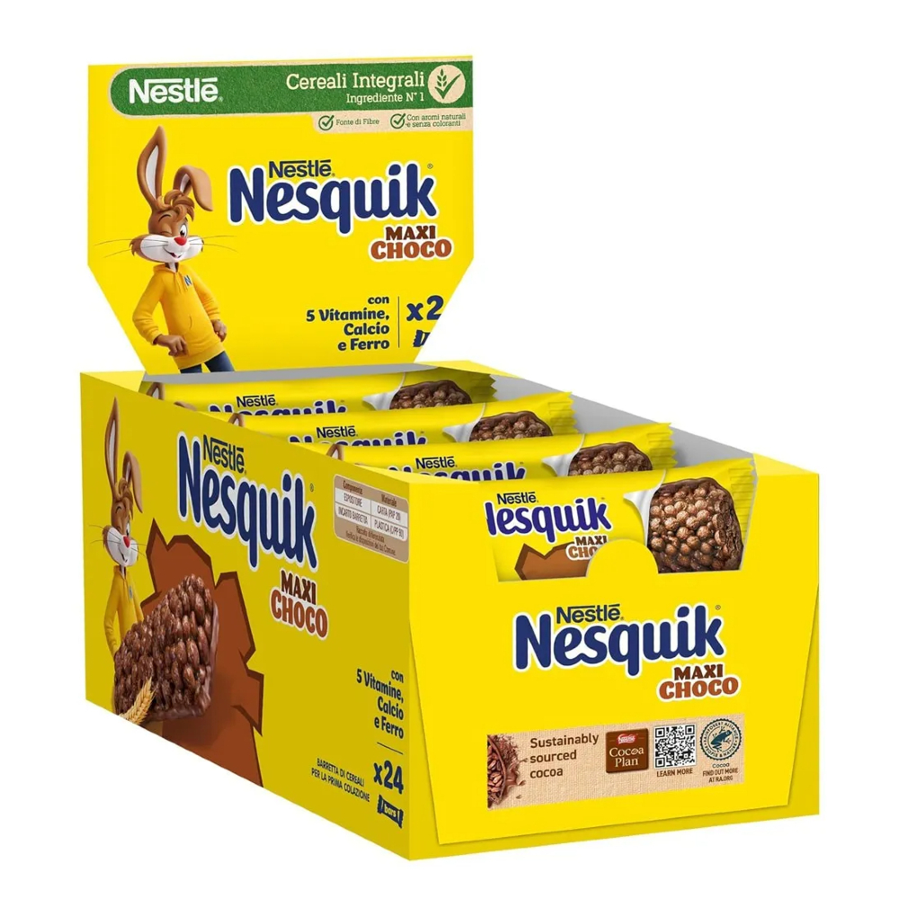 FITNESS NESQUIK MAXI CHOCO x 24 Pz. [PERUBANCO137]