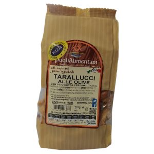 TARALLI ALLE OLIVE Gr.250 x 20 Pz. [PUGLIALIMENTARI105]