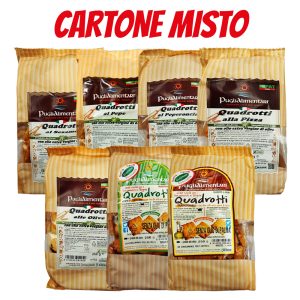 QUADROTTI CARTONE MISTO Gr.250 x 20 Pz. [PUGLIALIMENTARI180]
