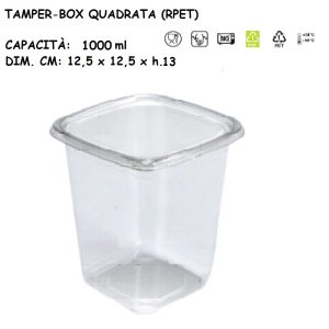 CONTENITORE TAMPER RESISTANT 1000 Ml x 50 Pz. ART.R63540 [DAMPE165]