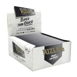 RIZLA SLIM SILVER CARTINE x 50 Pz.  (A00016001)(COMPRESA ACCISA €5,76) [RIZLA100]