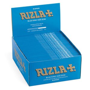 RIZLA BLU (LUNGHE)SLIM CARTINE x 50 Pz.  (A00005001)(COMPRESA ACCISA €5,76) [RIZLA102]