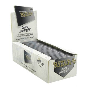 RIZLA CORTA DOPPIA ARGENTO CARTINA x 25 Pz.  (A00015005)(COMPRESA ACCISA €9,00) [RIZLA108]