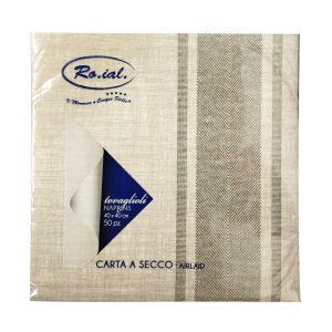 TOVAGLIOLI TNT CARTA SECCO AIRLAID AURIS cm40x40 50x20Pz. ART.TOAU4378 [ROIAL305]