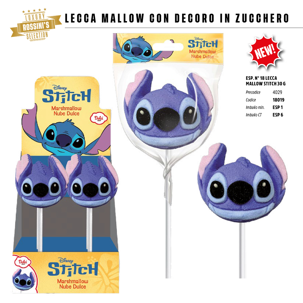 STITCH LECCA MALLOW EXPO x 18  Pz.ART.LSQM028 [ROSSINIS254]