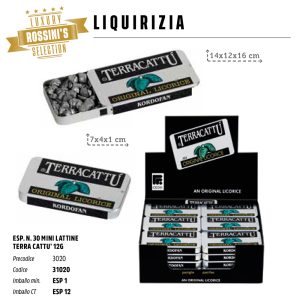 MINI LATTINE TERRA CATTU' x 30 Pz. ART. 31020 [ROSSINIS623]