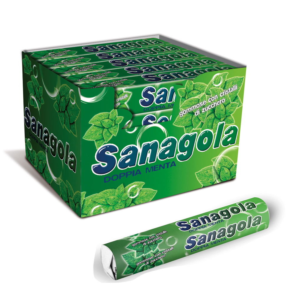 SANAGOLA DOPPIA MENTA STICKS x 20 Pz [SANAGOLA101]