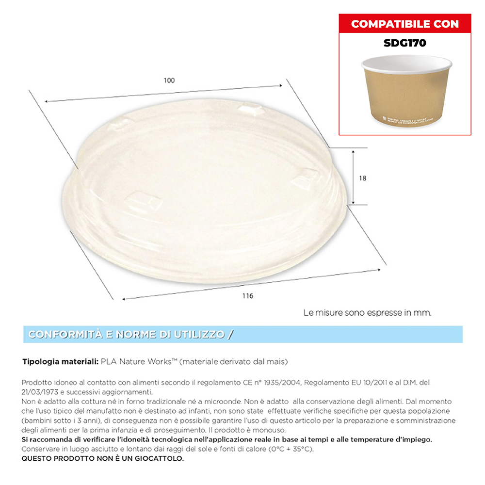 COPERCHIO MACEDONIA x 50 Pz. ART.10920 [SDG175]