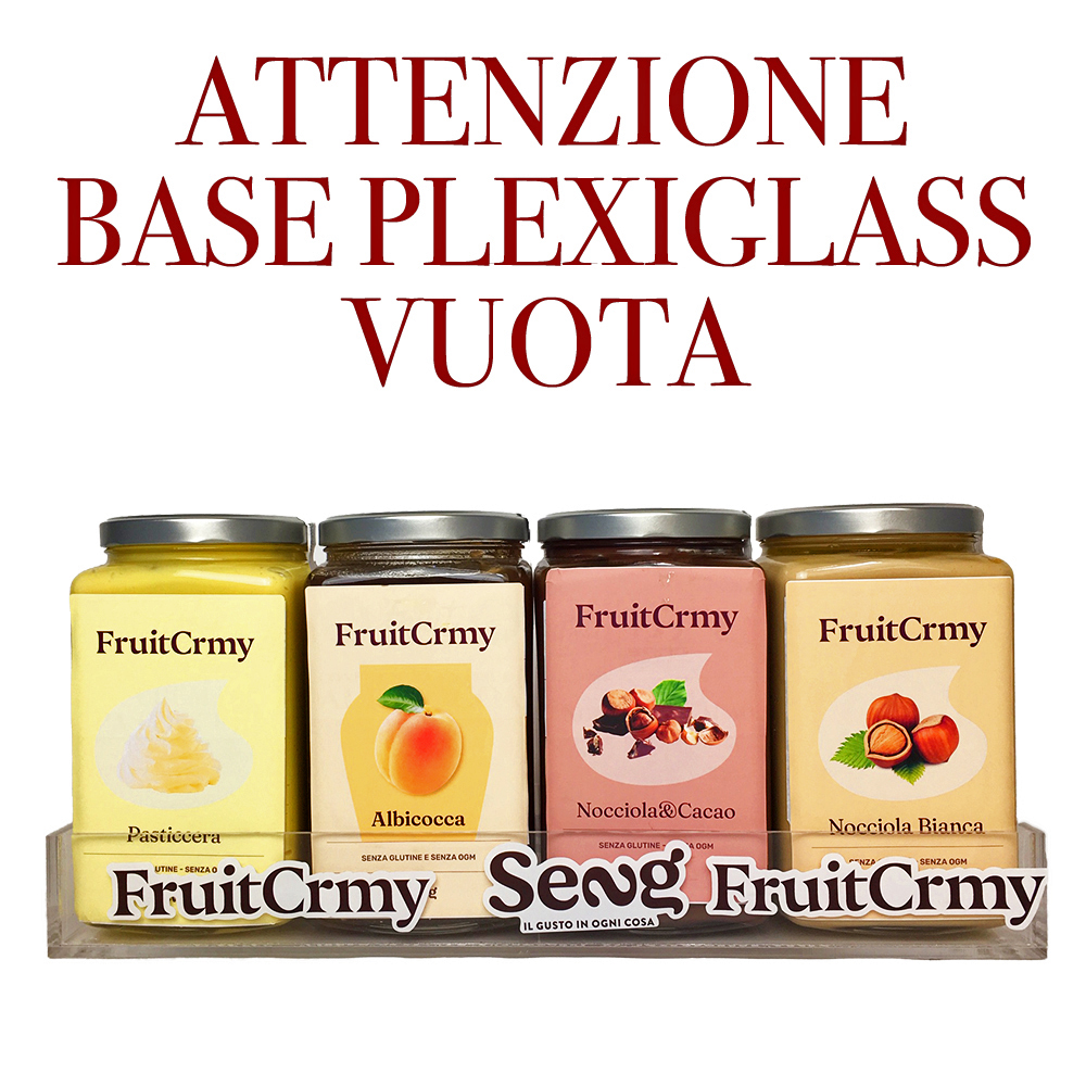 BASE PLEXIGLASS FRUIT&CREAMS x 1 Pz. [SENG501]