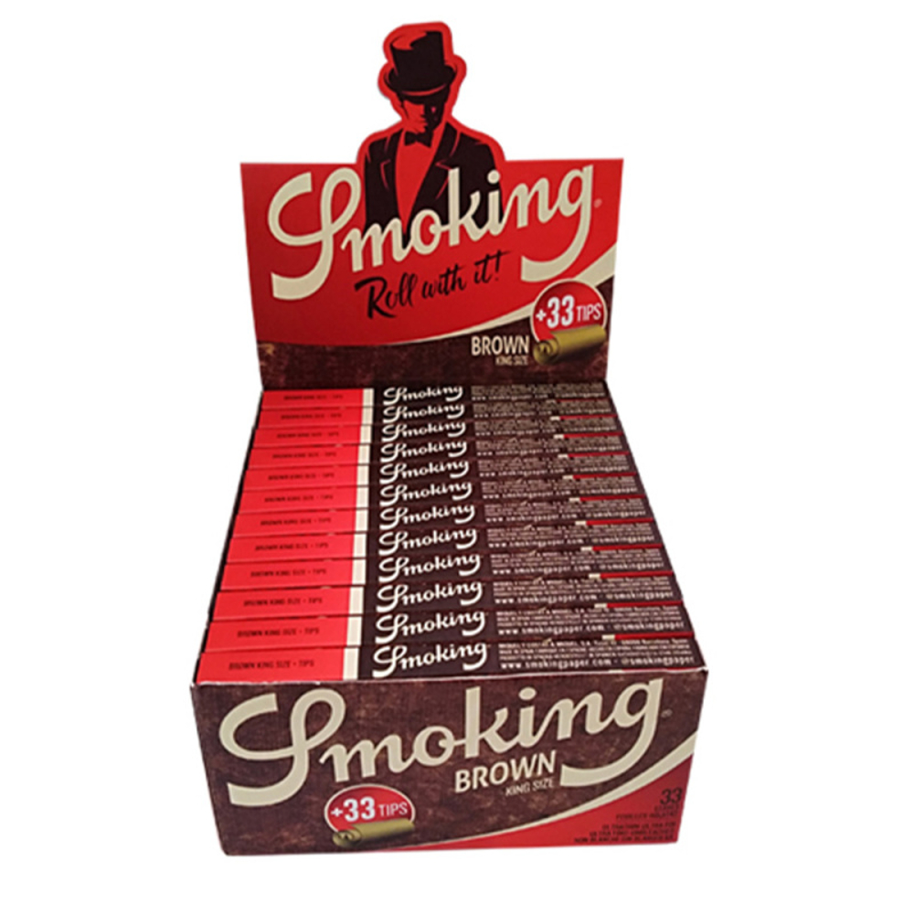 NON DISP.SMOKING CARTINA BROWN+FILTRO x 24 Pz.  (D00003012)(COMPRESA ACCISA €5,70) [SMOKING305]