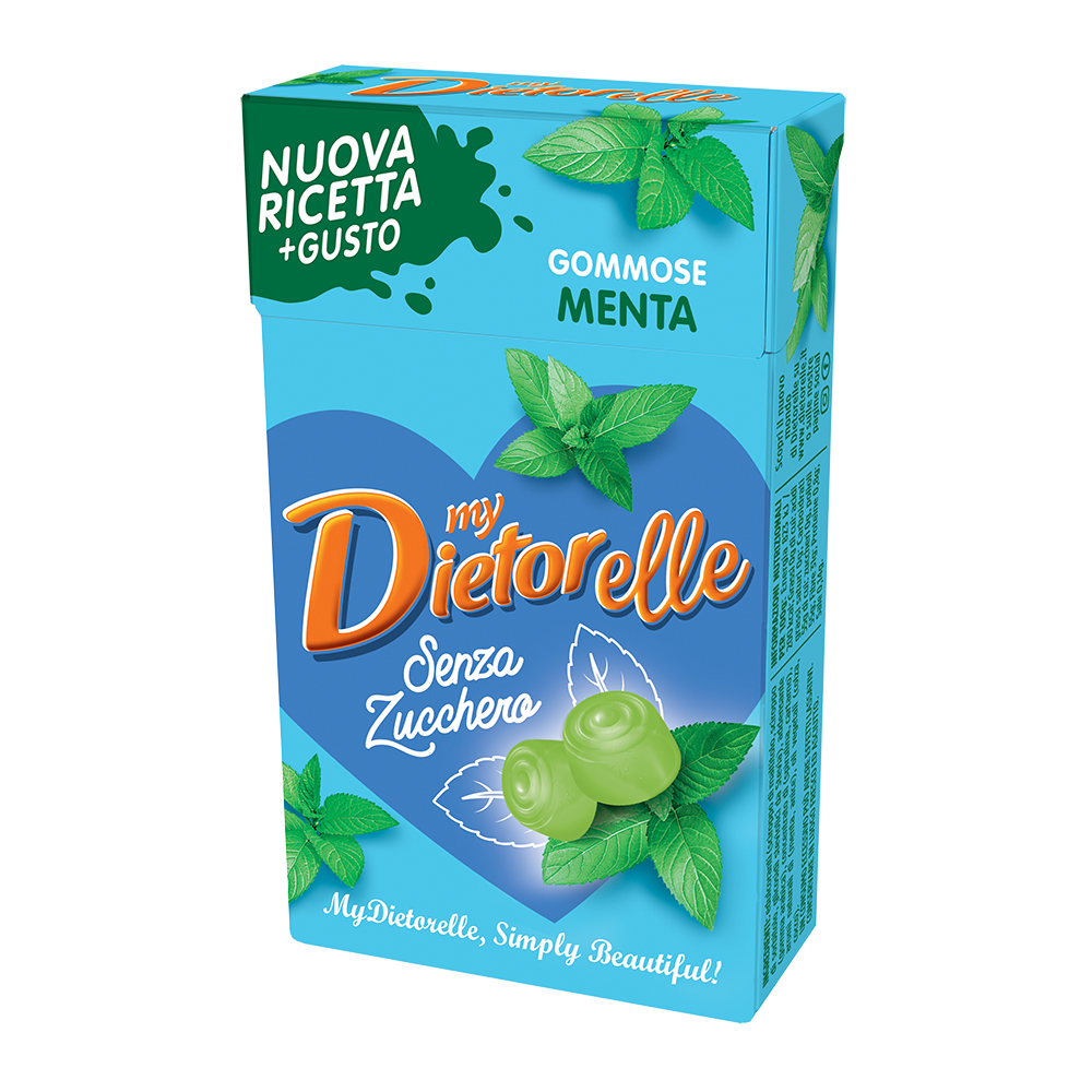 DIETORELLE ASTUC.MENTA GOMMOSE Gr.27 x 20 Pz. [SPERLARI115]