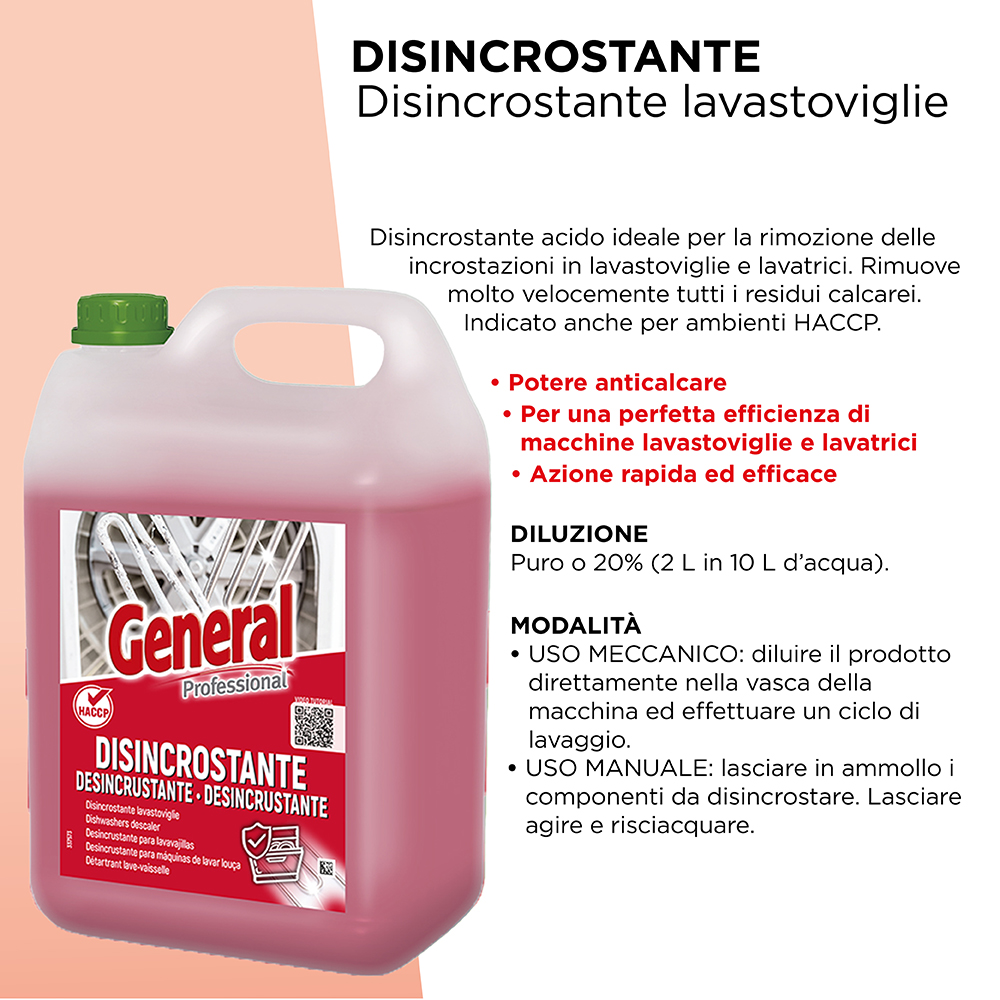DISINCROSTANTE LAVASTOVIGLIE x 5 Kg ART.7121 [SUTTER107]