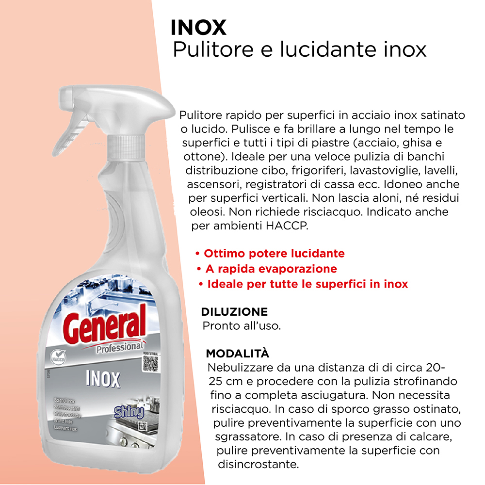 INOX 750ml x 1 Pz. ART.7140 [SUTTER121]