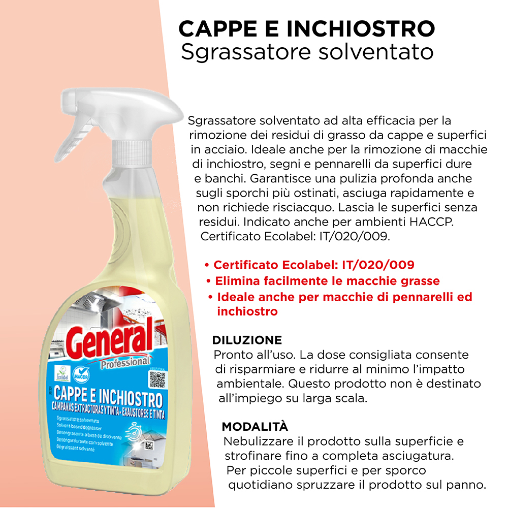 CAPPE E INCHIOSTRO 750 ML x 1 Pz. ART.7159 [SUTTER125]