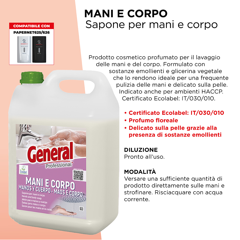 SAPONE LAVAMANI E CORPO Kg.5 ART.7165 [SUTTER201]