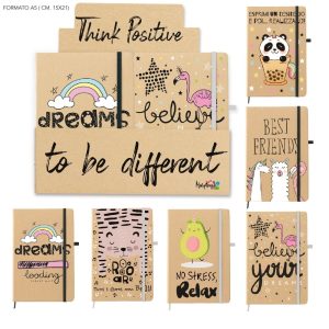 TACCUINI A5 KRAFT EXPO x 20 Pz. V.6,00 ART.21ACO01 [MARPIMAR395]