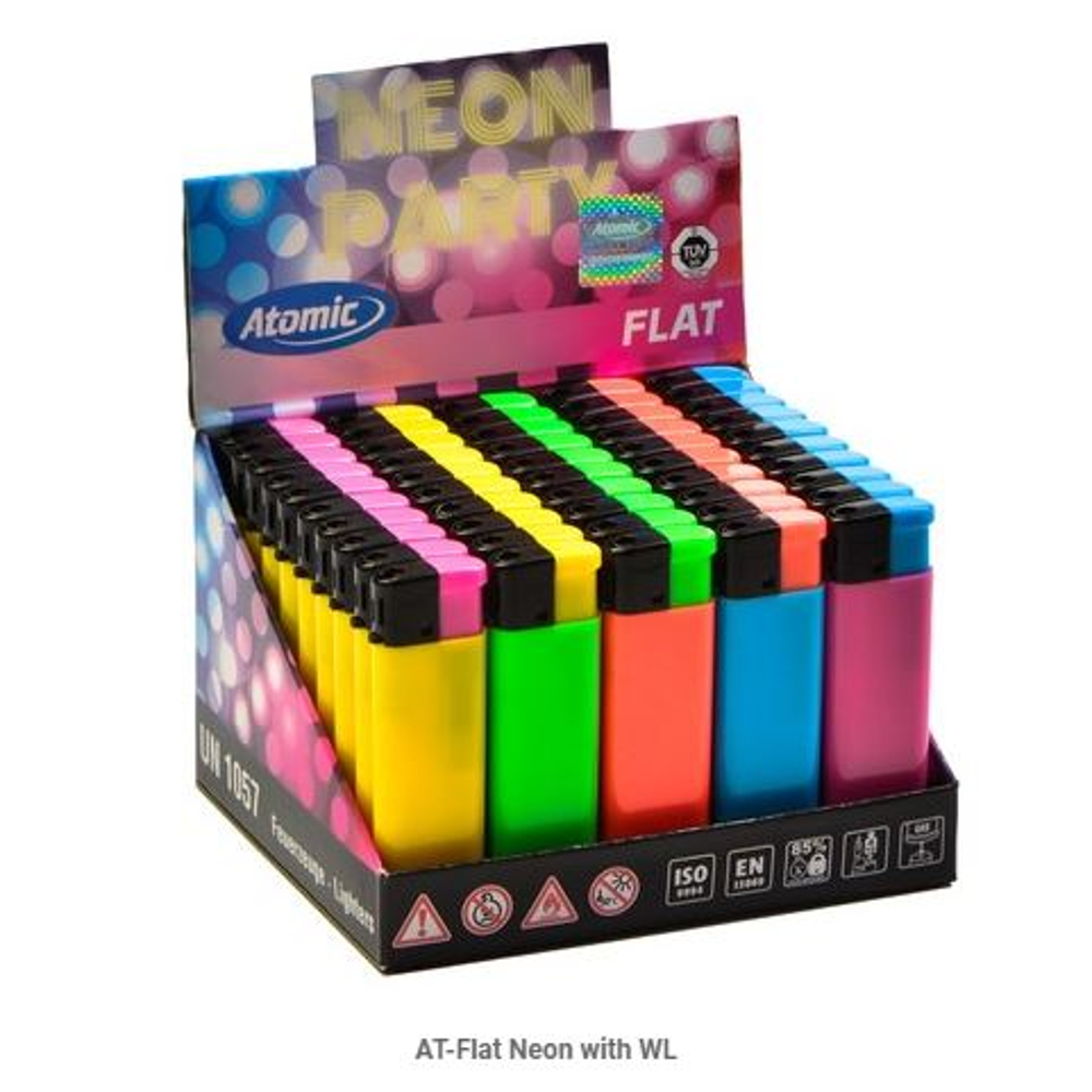 NEON FLAT SCATTO ATOMIC x 50 Pz.COD.3607005 [TROBER226]