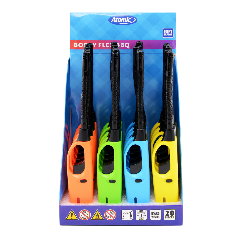 ACCENDIGAS FLEXI BBQ x 20 Pz.ATOMIC ART.4011201 [TROBER456]