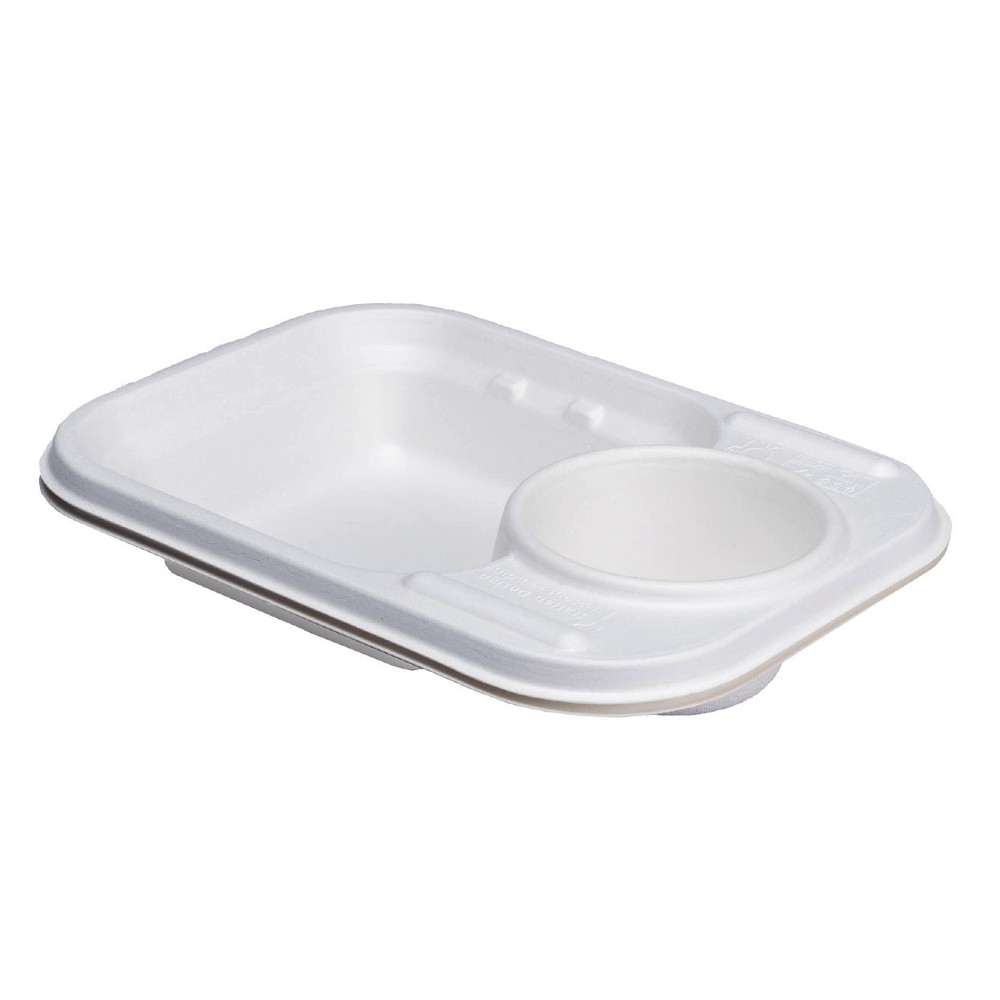 VASSOIO STREET FOOD 24x17 cm BIOCOMP x 50 Pz.T007 [USOBIO105]