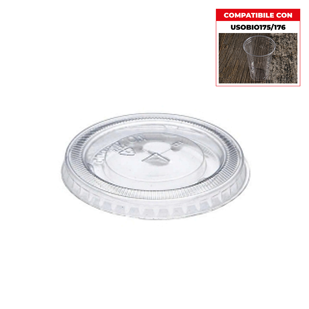 COPERCHIO PLA TAGLIOCR. x 50 Pz.ART.FL85 COMP. PLA TACCA 300-400 ML [USOBIO190]