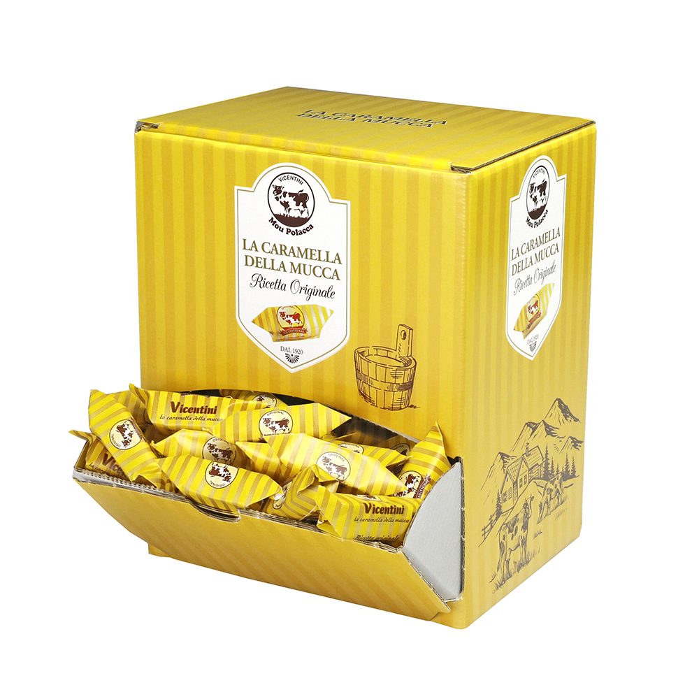 CARAMELLA DELLA MUCCA MARSUPIO x 1 Kg. (80Pz) [VICENTINI100]