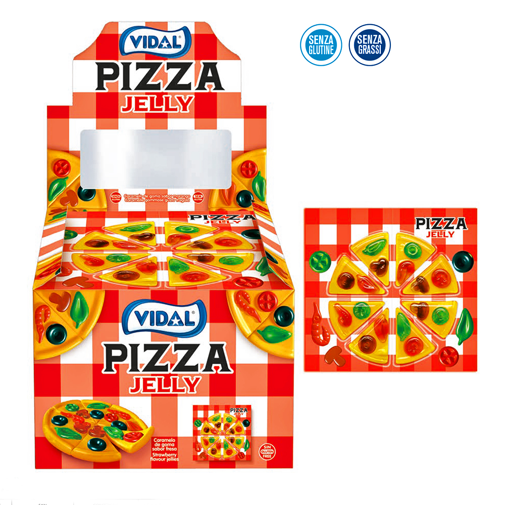 PIZZA JELLY x 44 Pz.VIDAL [VIDAL120]