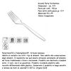 MINI FORCHETTA TRASP.9,5cm x 50 Pz. ART.F0013 [LEONE295]