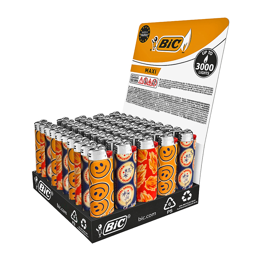 SMOKING PAPER MINI J25 x 50 Pz. BIC DECORATO [BIC155]
