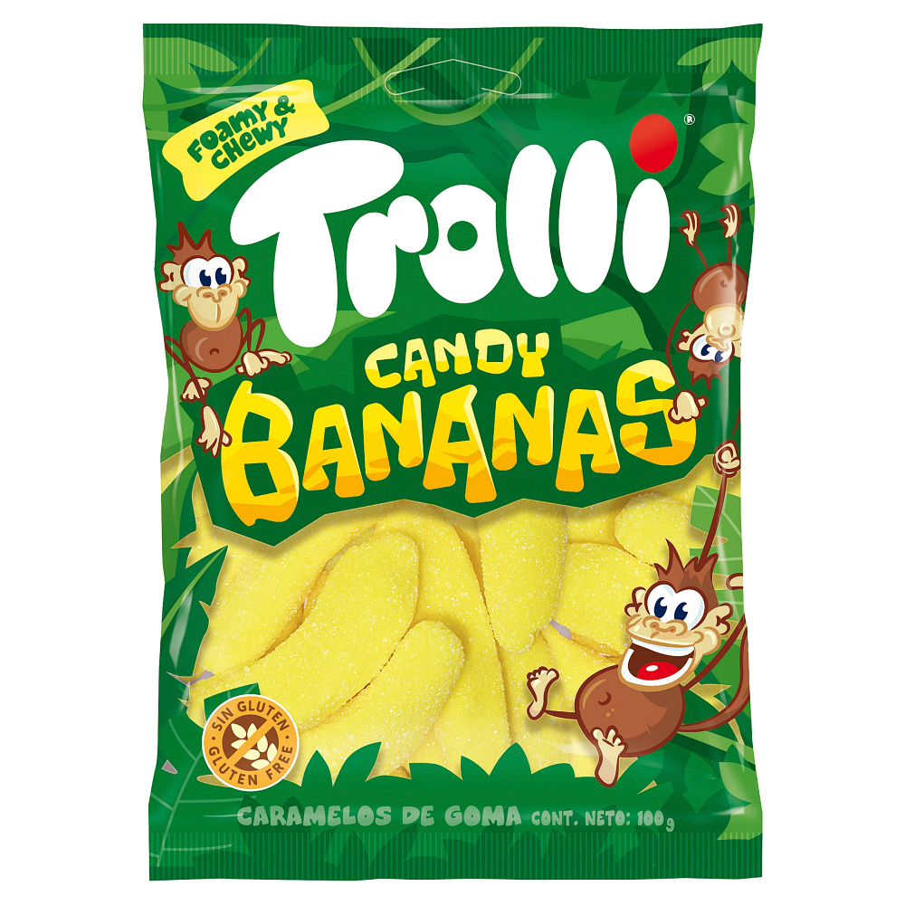BANANA BUSTA Gr.100 x 16 Pz.TROLLI [CADO505]