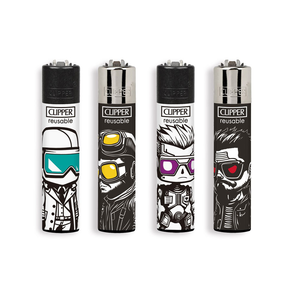 BIG HEADS SW+BW+LB CLIPPER LARGE x 48 Pz. [CLIPPER105]