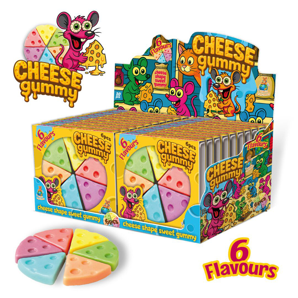 CHEESE GUMMY 32 Gr. x 20 Pz. V.1,00 [DULCIS118]