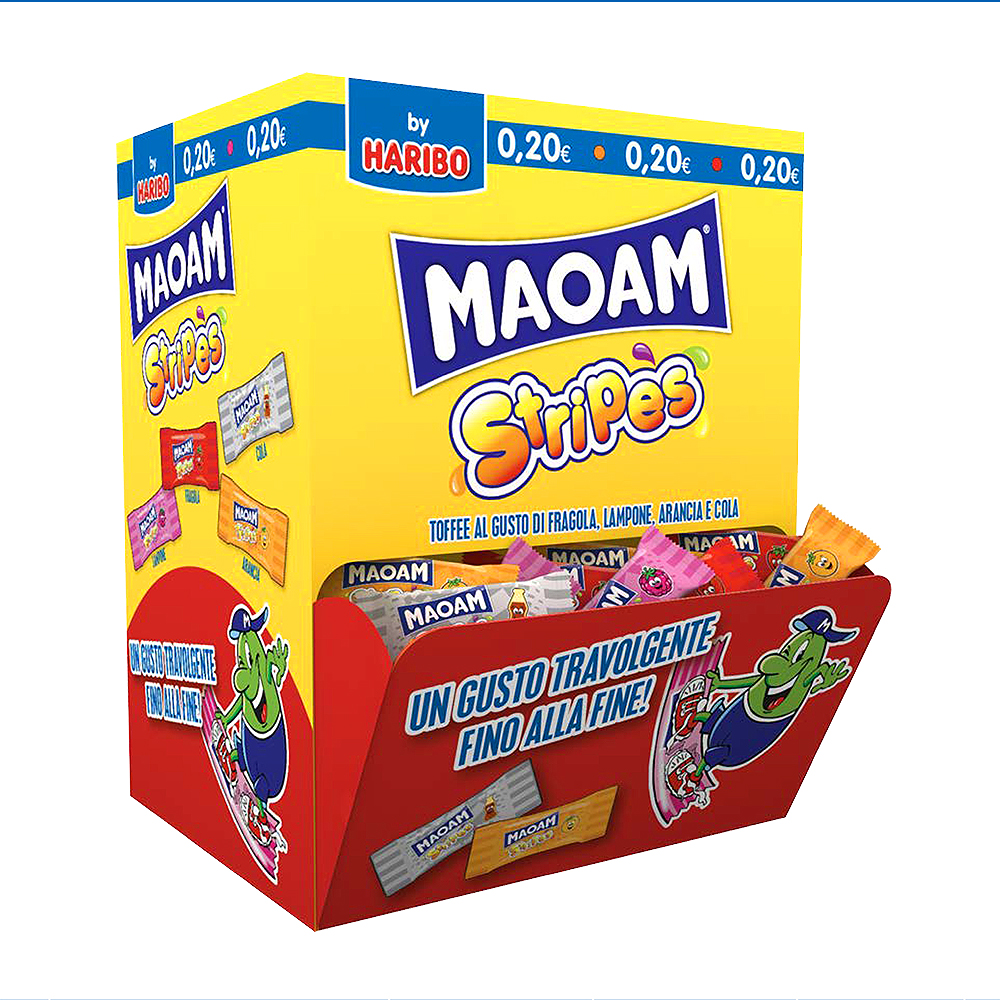 MAOAM STRIPES  x 100 Pz.HARIBO [HARI201]